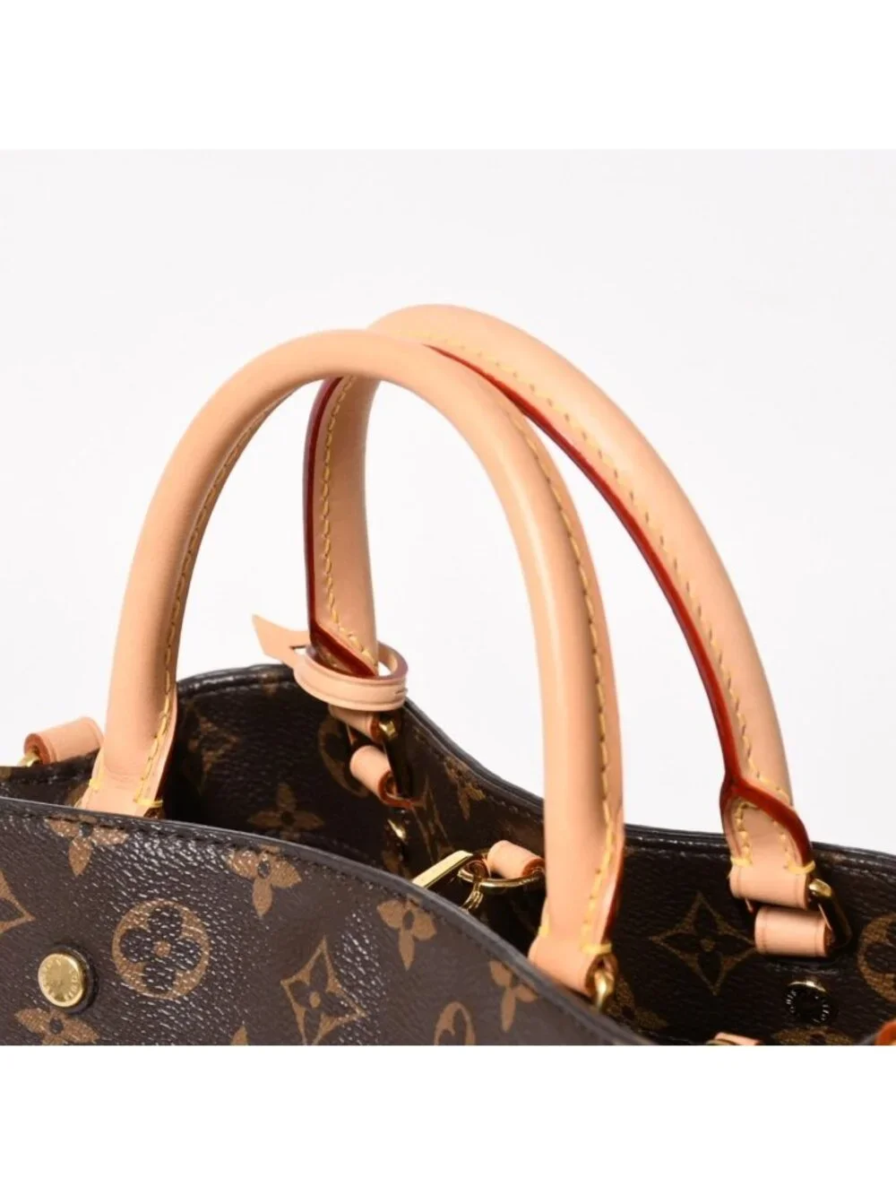 Louis Vuitton Montaigne BB Monogram Handbag Brown